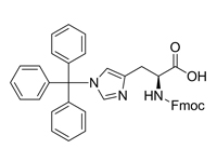 N-Fmoc-N'-三苯甲基-L-組氨酸，95%（HPLC)