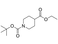 1-(叔丁氧羰基)-4-哌啶甲酸乙酯，98% (HPLC)